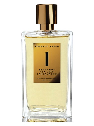 profumo Rosendo Mateu Nº 1 Bergamot, Tea Leaf, Sandalwood di Rosendo Mateu Olfactive Expressions unisex