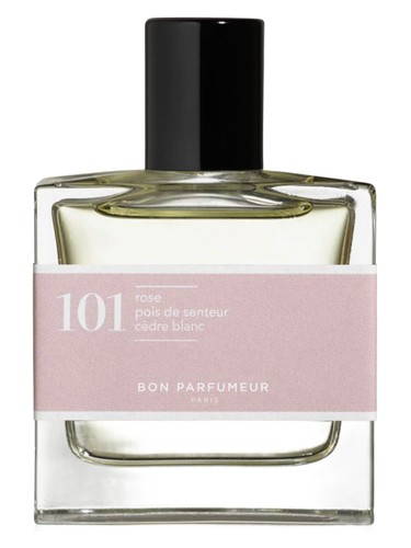 profumo 101 rose, sweet pea, white cedar di Bon Parfumeur unisex