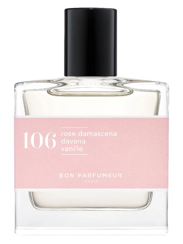 profumo 106 damascena rose, davana, vanilla di Bon Parfumeur unisex