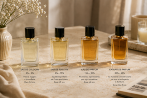 Differenza tra Eau de Cologne, Eau de Toilette, Eau de Parfum ed Extrait