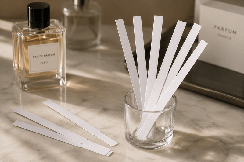 Cartoncini per provare il profumo
