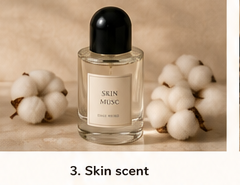 Profumo unisex skin scent con muschi bianchi